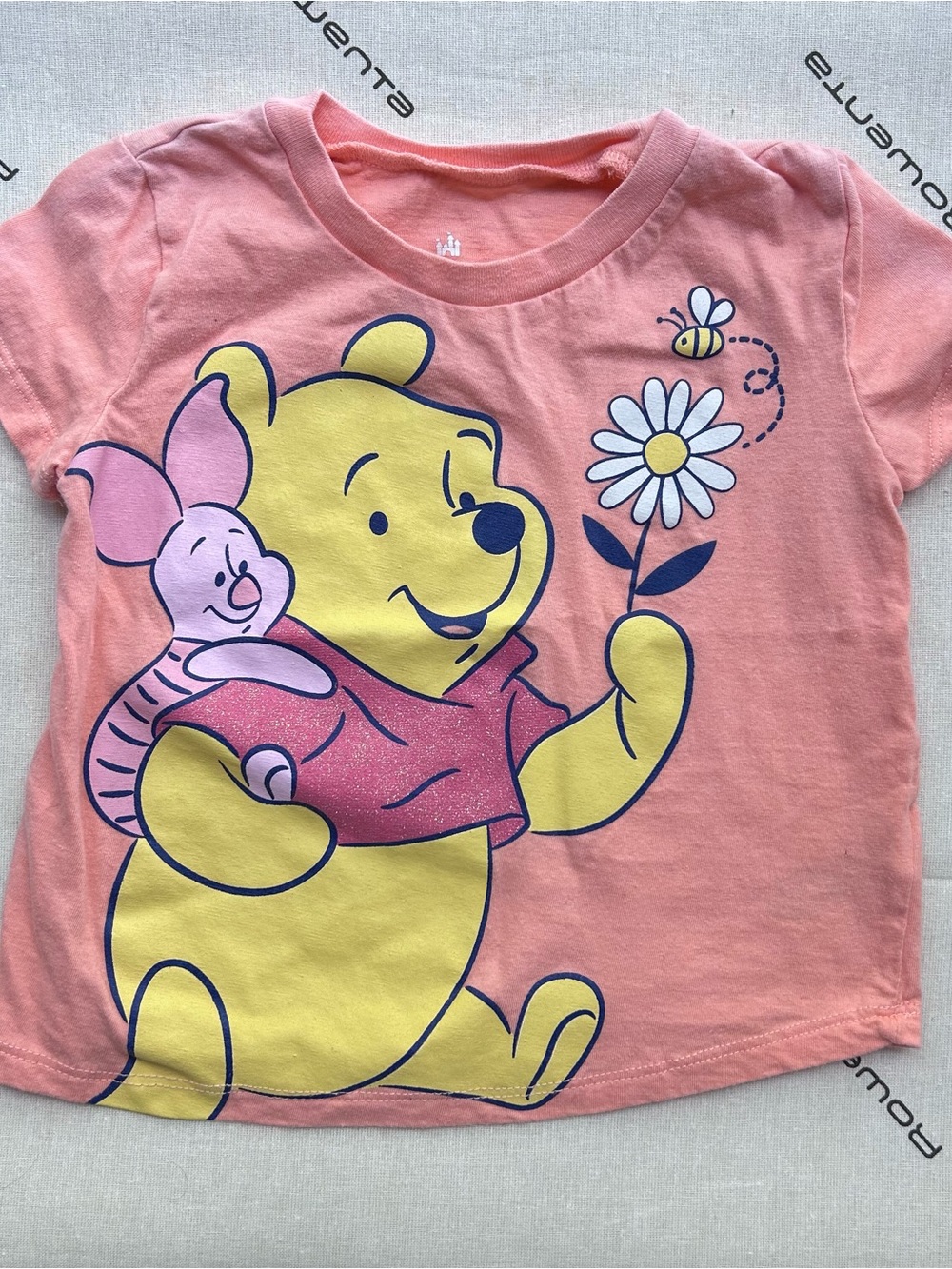 Disney Winnie the Pooh baby tee with Winnie the Pooh graphic